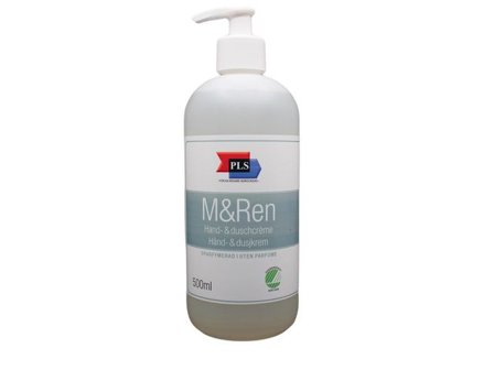 PLS Hand-Duschcreme M&REN Parfymfri 500ml - Lyreco - Städ och hygien - Tvål och hygien - Duschtvål och Shampoo