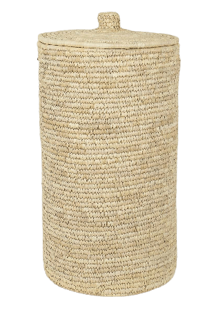 A World of Craft PALM BIG Tvättkorg Tvättkorgar Beige