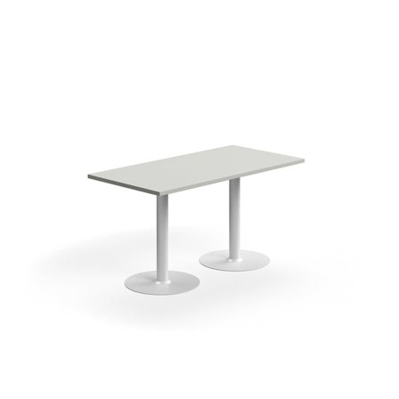 Table VERTICUS, 1400x700x720 mm, light grey/white