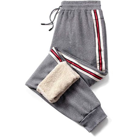 Herre Fleece Joggingbukser Casual Termobukser Vinter Varme Joggers Bukser Jogging Træningsdragt Bukser