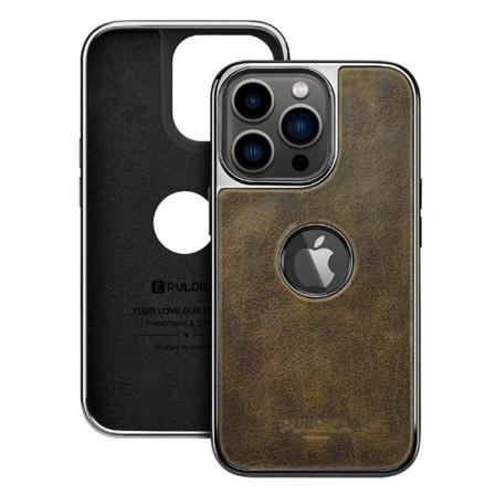 Läderfodral För Iphone13pro Grön Skräddarsydd Anpassad Oem