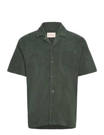 Revolution | Terry Short-Sleeved Cuban Shirt | L