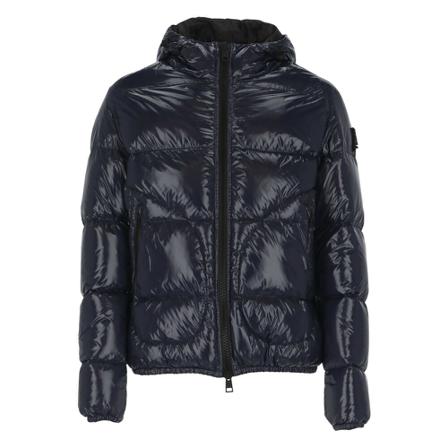Herno Jas , Blauw , Heren , Maat: M Gewatteerde jassen
