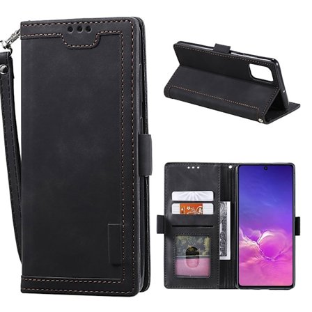 Surburbian Samsung Galaxy S10 Lite flip etui - Sort