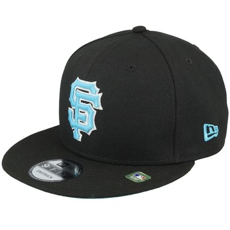 New Era - MLB Schwarz snapback Cap - San Francisco Giants MLB24 Fathers Day 9FIFTY Black/Teal Snapback @ Hatstore