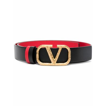Valentino Garavani, Belts Czarny, Kobieta, Rozmiar: 75 CM