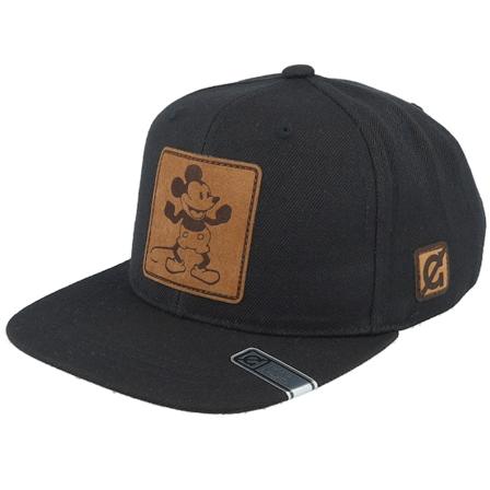 Public Domain - Musta snapback Lippis - Kids Steamboat Wilie Engraved Patch Black Snapback @ Hatstore