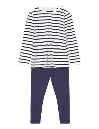 Pyjamas, Girl - Bamboo Blue Minymo