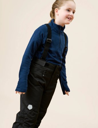 Color Kids Ski Pants W. Pockets - Black - 98
