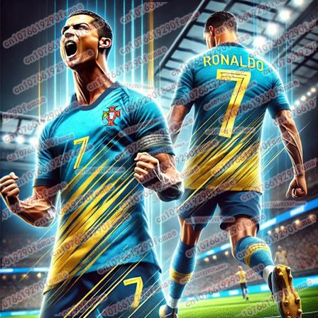 KUUMA MYYNTI Cristiano Ronaldo Muoti Supertähti Painettu Muisto Urheilupaita Ulkoiluun Hengittävä Hikoilua Kestävä Mukava T-paita