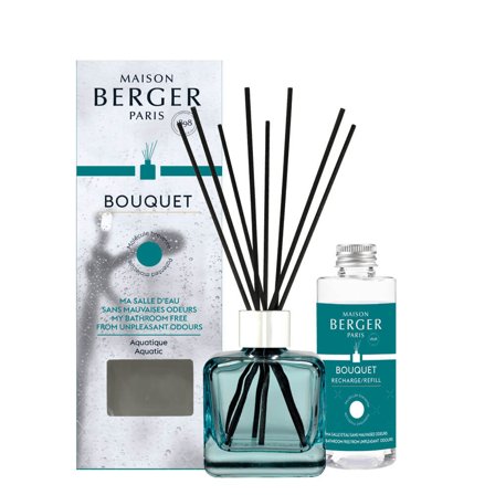 Maison Berger Paris Bouquet Parfumé Bouquet Cube Ma Salle d'Eau 100ml - Diffusore di Profumo