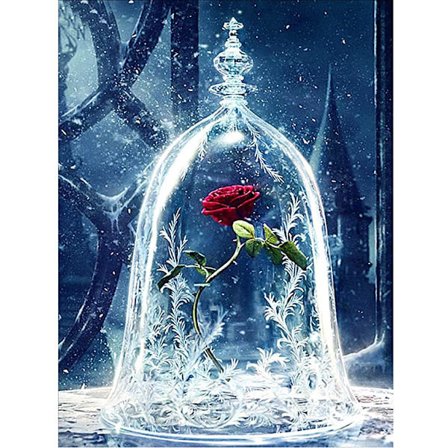 Full 5d Diamantmålning, Diamantbroderi Full Kit Cross Stitc