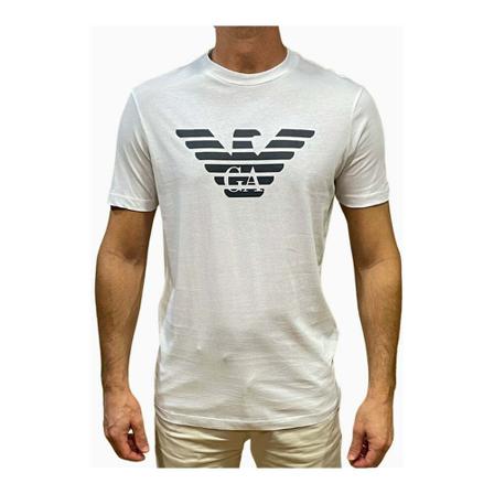 Emporio Armani T-Shirts , Wit , Heren , Maat: M