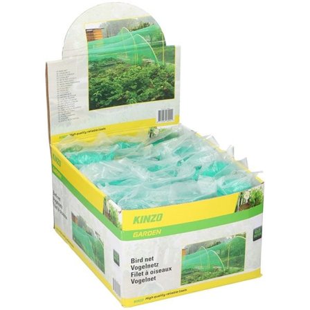 Kinzo lintuverkko 4 x 5 m - huomaamaton suoja hedelmäpuille ja hedelmätarhoille