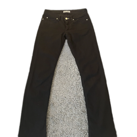 Lågmidjade acne jeans