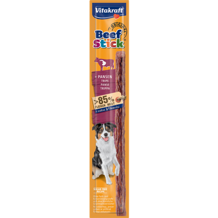 Vitakraft - Beef-Stick Salami Vom 12 g - Hund - Hundegodbiter & tyggebein - Myke tyggestrips - ZOO.no