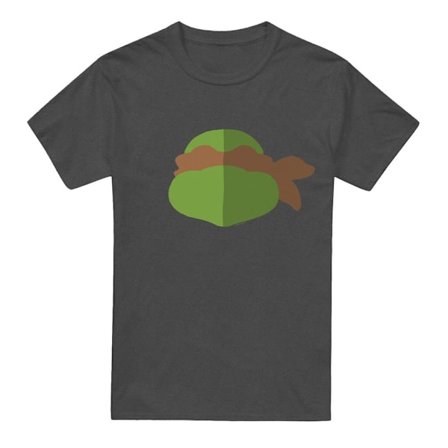 Teenage Mutant Ninja Turtles Unisex Vuxen Michelangelo Ansikte T-S