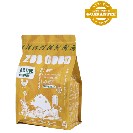 ZOO GOOD - Kylling Active Adult All Breed 2 kg - Hund - Hundefôr & hundemat - Tørrfôr for hund - ZOO.no