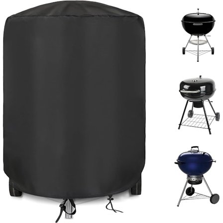 57 cm grillovertræk, 500D vandtæt Oxford-materiale, til Weber 57 cm kuglegrill