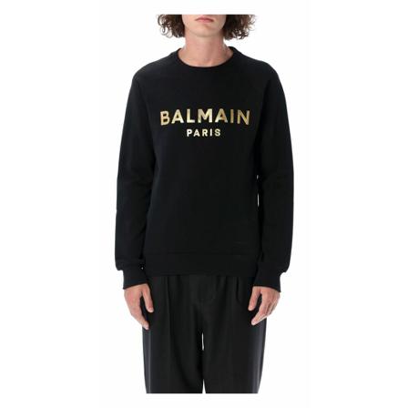 Balmain - Tröjor - Svart - Herr - Storlek: Xl, Herr, Storlek: XL