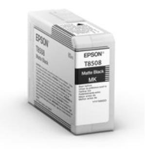 Epson T8508 - matt svart - original - blekkpatron