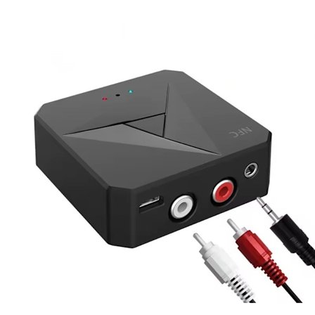 Bluetooth RCA/AUX Adapter – NFC Sensor