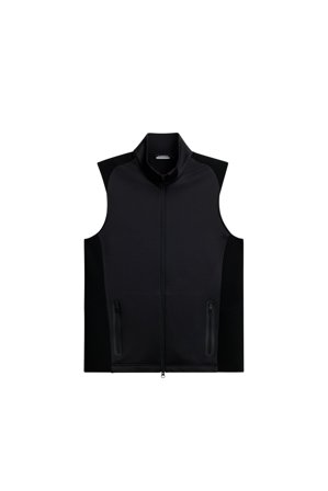 J.Lindeberg - Golf - Dane Hybrid Knit Zip Vest - Black - - M