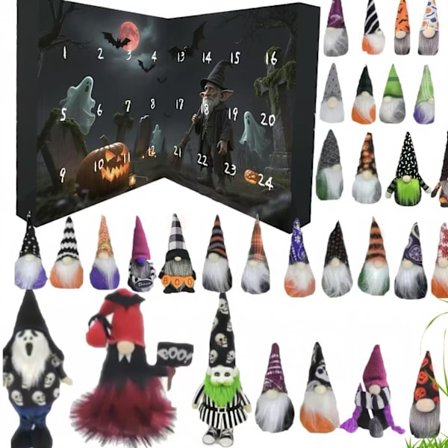 Halloween tomte nedräkningskalender [GKS]