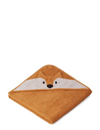 Augusta Hooded Towel Home Bath Time Towels & Cloths Towels Oransje Liewood