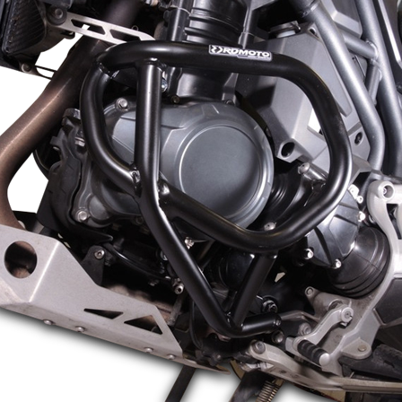 Crash Pady RDMOTO Dolne Matowe Czarne - Triumph Tiger Explorer 2012-2015