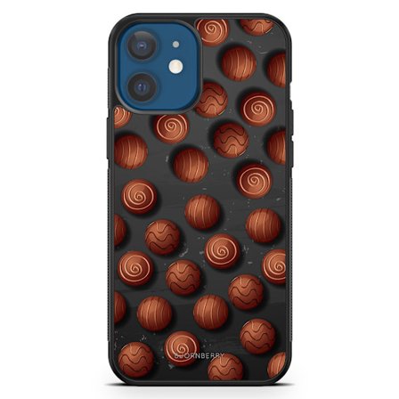 Bjornberry Hårdskal iPhone 12 Mini - Choklad