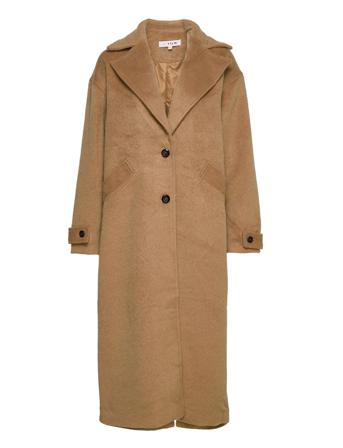 Vera Coat Outerwear Coats Winter Coats Brun A-View