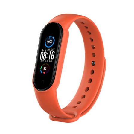 Xiaomi Mi Band 5 hållbar klockarmband - orange