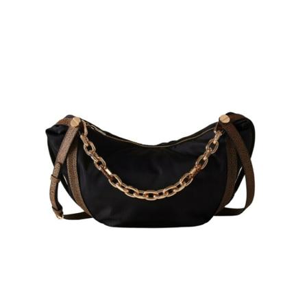 Borbonese, Shoulder Bags Czarny, Kobieta, Rozmiar: ONE Size