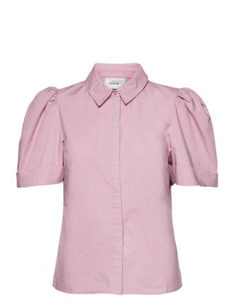 Haliogz Ss Shirt Kortärmad Skjorta Rosa Gestuz