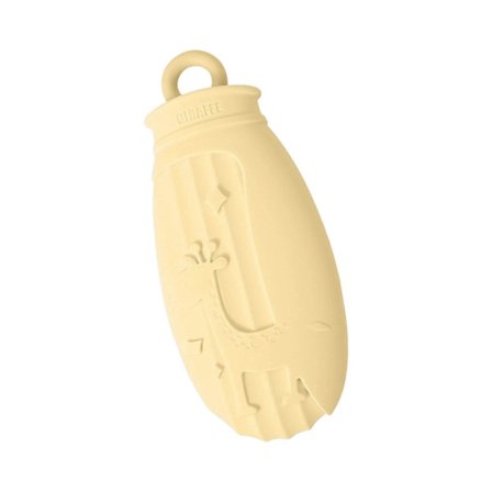 Tegneserie Varmtvandsflaske Sikker Lækagesikker Silikone Varmtvandspose Håndfodvarmer Til Børn Voksne Vinter Koldt Vejr Brug Gul