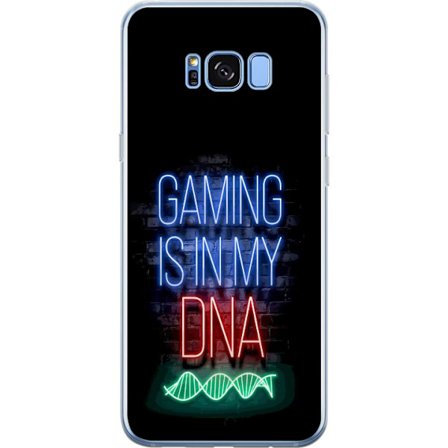 Yhteensopiva Puhelinkuori Samsung Galaxy S8+ Viktor Gyökeresin muotokuva vihreässä paidassa, jossa on leijonamotiivi ja intensiivinen vihreä tunnelma