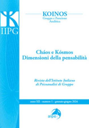 Koinos. Gruppo e funzione analitica (2024). Vol. 1: Cáos e kósmos