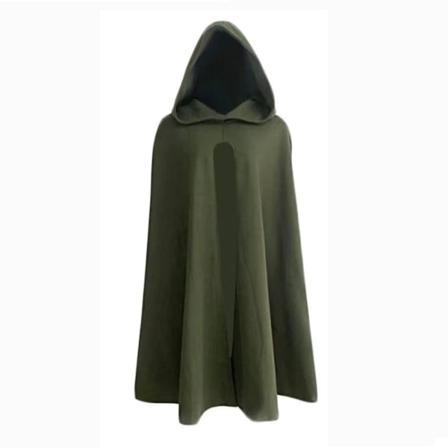 Halloween Vaatteet Open Cape Viitta ARMY GREEN L army green L