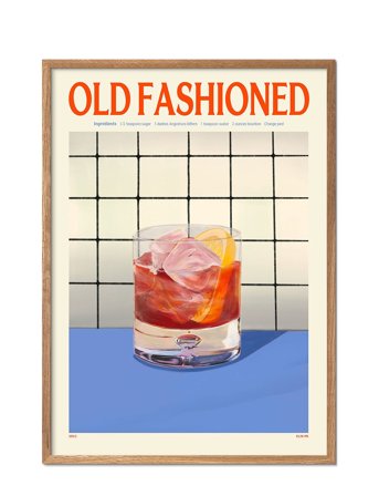 PSTR Studio | Pstr Studio - Pstr Studio X Elin Pk - Old Fashioned | 50X70CM