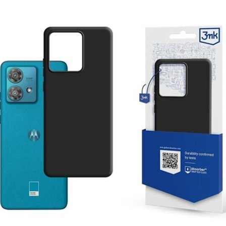 3MK Telefontaske til Motorola Edge 40 Neo Matt - Sort