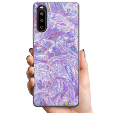 Sony Xperia 10 II TPU Mobilcover Holografiske Diamanter