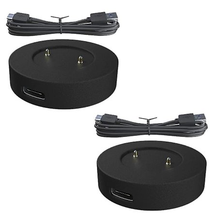 Laddare kompatibel för Huawei Watch Gt Classic Sport, Gt2, Gt 2e, Honor Watch Magic 2, Honor Watch Dream (2-pack)