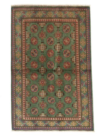 Anudada A Mano Afghan Fine Alfombra 100X152 De Lana Pequeño