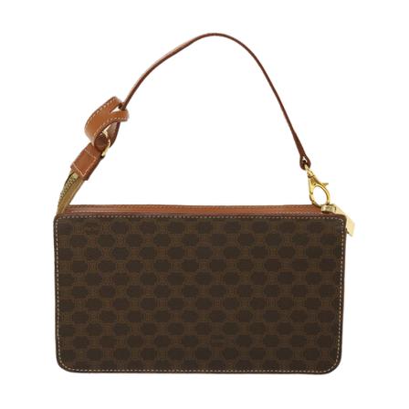 Celine Vintage HandTass , Bruin , Dames , Maat: ONE Size Vintage Tassen