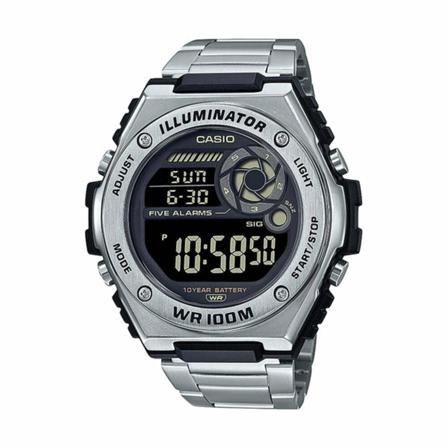 Casio EU UR - Mwd-100Hd-1Bvef , Grijs , Heren , Maat: ONE Size Horloges