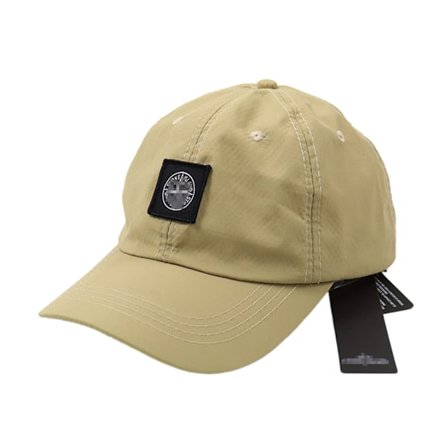 Stone Island Curved Peak Trucker Baseball Cap för Kvinnor och Män Sommarhatt Svart