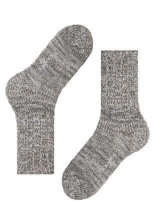 Falke Brooklyn Boot Socks Strumpor Herr Grå 39-42