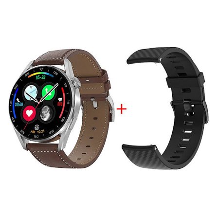 Smartwatch med Multi-sportstilstand, Split Screen-display, Hurtig Widget og Massager