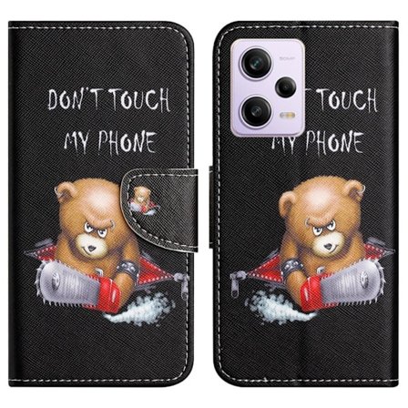 Wonderland Xiaomi Poco X5 Pro / Redmi Note 12 Pro / 12 Pro Speed Läppäkotelo - Bear
